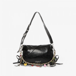 Desigual Gravity Letur Bag Black - Dydis Universalus (26WAXP782000 Krep&scaron;iai)