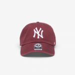 '47 Brand MLB Clean Up Tonal New York Yankees Cap Burgundy - Dydis Universalus (15121181 Kitos kepurės)