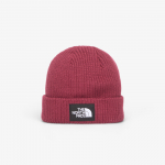 The North Face Salty Lined Beanie Burgundy Crush - Dydis Universalus (NF0A8CGZMVO1 Kitos kepurės)