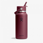 Hydro Flask 946 ml Wide Flex Straw Cap Burgundy - Dydis Universalus (W32CFS674 Gertuvės)