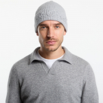 MC2 Saint Barth Moss Tonal Wool Beanie Light Melange - Dydis Universalus (MOS000800078M Kitos kepurės)
