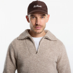 MC2 Saint Barth Baseball Corduroy S Cap Brown - Dydis Universalus (BASB002500128M Kitos kepurės)