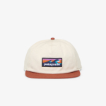 Patagonia Boardshort Label Funfarer Cap Pumice - Dydis Universalus (38278 PUM Kitos kepurės)
