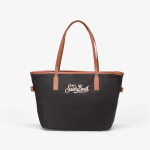 MC2 Saint Barth City Bag Mid Nylon Black/ Brown - Dydis Universalus (CB000400680M Krep&scaron;iai)