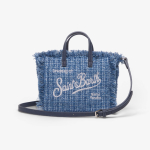 MC2 Saint Barth Vanity Mini Tweed N Bag Denim Blue - Dydis Universalus (VAMI03200471M Krep&scaron;iai)