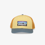 Patagonia P-6 Logo Trucker Hat Lynx Tan - Dydis Universalus (38289 LYTN Kitos kepurės)