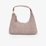 Calvin Klein Slouchy Suede Should Brown - Dydis Universalus (LV04F3691G XTU Krep&scaron;iai)