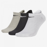 Nike Everyday Lightweight Value No Show kojinės (3 poros) - Dydis Universalus (SX2554-901 Kojinės)