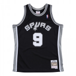 Mitchell & Ness NBA Swingman Jersey San Antonio Spurs 2001-02 Tony Parker - Dydis Universalus (SMJYLG19018-SASBLCK01TPA Mar&scaron;kinėliai)