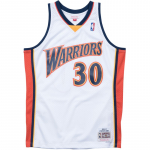Mitchell & Ness NBA Swingman Jersey Golden State Warriors Road 2009-10 Stephen Curry - Dydis Universalus (SMJYGS18169-GSWWHIT09SCU Mar&scaron;kinėliai)