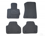 Kilimėliai QuiltyMats BMW X3 2010-2017 (F25) (4 vnt.), Black-Gray /13-14