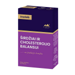 INOLAB &scaron;irdžiai ir cholesterolio balansui, 30 kapsulių