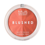 MUA BLUSHED MATTE BLUSH POWDER DUO skaistalai, 8 g - Peach