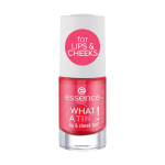 ESSENCE WHAT A TINT STAINING lūpų ir skruostų priemonė, 4,9 ml - 02