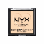 NYX PROFESSIONAL MAKEUP CAN'T STOP WON'TSTOP matinė kompaktinė pudra, 6 g - 02 LIGHT