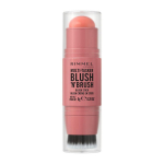 RIMMEL MULTI-TASKER BLUSH 'N' BRUSH skaistalai, 8 g - 350 Roasted Peach