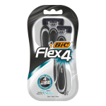 BIC FLEX4 vienkartiniai skustuvai, 3 vnt.