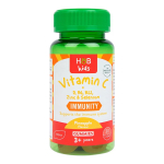 H&B Vaikams Vitaminas C + Vitaminas D, B6, B12, Cinkas ir Selenas maisto papildas, 30 guminukų