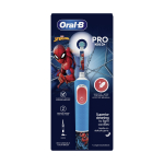 ORAL-B SPIDER-MAN  PRO KIDS3+ elektrinis vaikų dantų &scaron;epetėlis