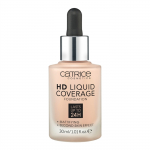 CATRICE HD LIQUID COVERAGE makiažo pagrindas, 30 ml - 020 Rose Beige
