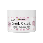 NACOMI FLUFFY SWEET BLUEBERRY kūno &scaron;veitiklis ir prausiklis, 180 ml