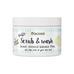 NACOMI FLUFFY SWEET COCONUT BANANA FOAM kūno &scaron;veitiklis ir prausiklis, 180 ml