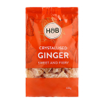 HOLLAND & BARRETT cukruoti imbierų gabaliukai, 420 g