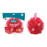 BALMY NATUREL STRAWBERRY plau&scaron;inė su muilo gabaliukais
