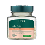 H&B folio rūg&scaron;tis ir vitaminas D3, 90 tablečių