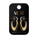 AURI 18K GOLD PLATED auskarai