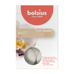 BOLSIUS TRUE SCENTS VANILLA žvakė - tabletės (6 vnt)