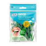 TEPE GOOD MINI FLOSSER tarpdančių siūlas su laikikliu (36 vnt.)