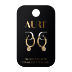 AURI 18K GOLD PLATED auskarai