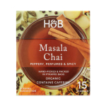 H&B MASALA CHAI arbata, 15 vnt.