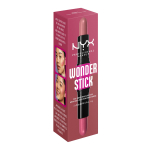 NYX PROFESSIONAL MAKEUP WONDER STICK dvipusis kreminių skaistalų pie&scaron;tukas, 2 x 4 g - Honey Orange Rose