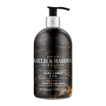 BAYLIS & HARDING ELEMENTS DARK AMBER & FIG rankų prausiklis, 500 ml