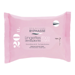 BYPHASSE MILK PROTEINS drėgnos servetėlės veido ir akių makiažui valyti (20 vnt.)