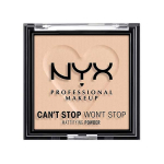 NYX PROFESSIONAL MAKEUP CAN'T STOP WON'TSTOP matinė kompaktinė pudra, 6 g - Translucent