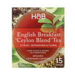H&B Angli&scaron;ka pusryčių arbata, 15 vnt.