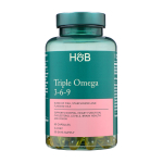 H&B TRIPLE OMEGA 3-6-9, 60 kapsulių