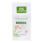 DERMAFLORA NATURAL pie&scaron;tukinis dezodorantas želė, 50 ml