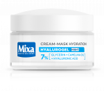 MIXA HYALUROGEL drėkinamasis naktinis kremas - kaukė, 50 ml