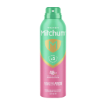 MITCHUM POWDER FRESH 48H moterų pur&scaron;kiamasis dezodorantas antiperspirantas, 200 ml
