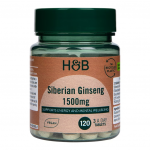 H&B Sibirieti&scaron;kas žen&scaron;enis 1500 mg, 120 tablečių