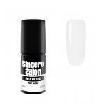 SINCERO SALON UV/LED NO WIPE gelinio nagų lako vir&scaron;utinis sluoksnis, 6 ml