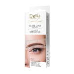 DELIA EYEBROW STENCILS antakių formavimo &scaron;ablonai (10 vnt.)