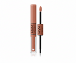 NYX PROFESSIONAL MAKEUP SHINE LOUD HIGH SHINE dvipusis lūpų blizgis, 6,8 ml - In Charge