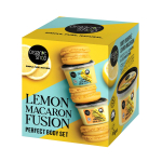 ORGANIC SHOP LEMON MACARON FUSION PERFECT kūno priežiūros priemonių rinkinys