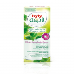 BYLY EFFECTIVE & NATURAL BIKINI LINE depiliacinės juostelės (12 vnt.)