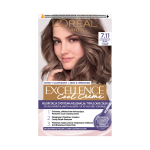 L'OREAL EXCELLENCE COOL CREME plaukų dažai - 7.11 Ultra pelenų atspalvio blondinė